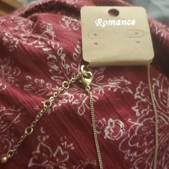 By Romance  blue druzzle style plus necklace Q10 - Picture 6 of 8